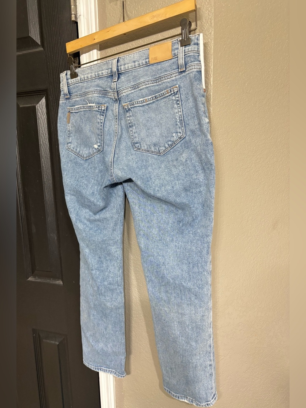 PAIGE Noella Straight Maternity Jeans 27 - Picture 12 of 15